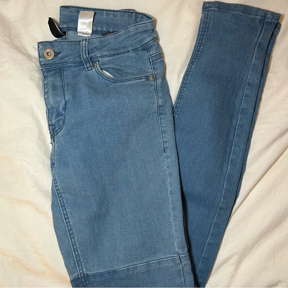 H&M Divided Two Tone Skinny Jeans - Picture 7 of 7
